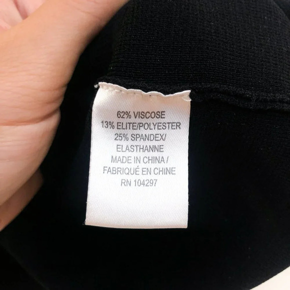 Milly Black One Shoulder Ruffle Tank Top SP - Picture 6 of 6